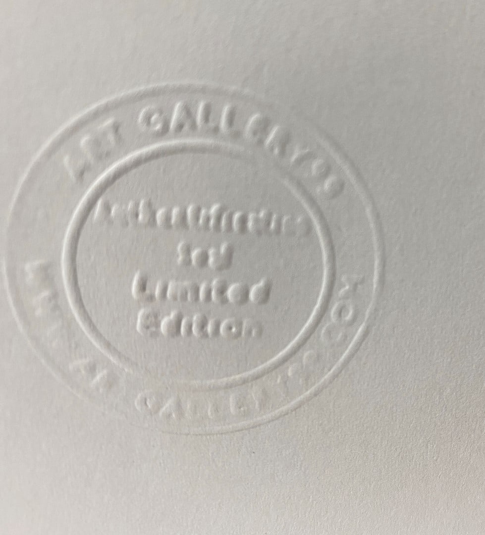 Picasso Signed In Print Limited Edition Print, Gallery Seal, Stamped - 9