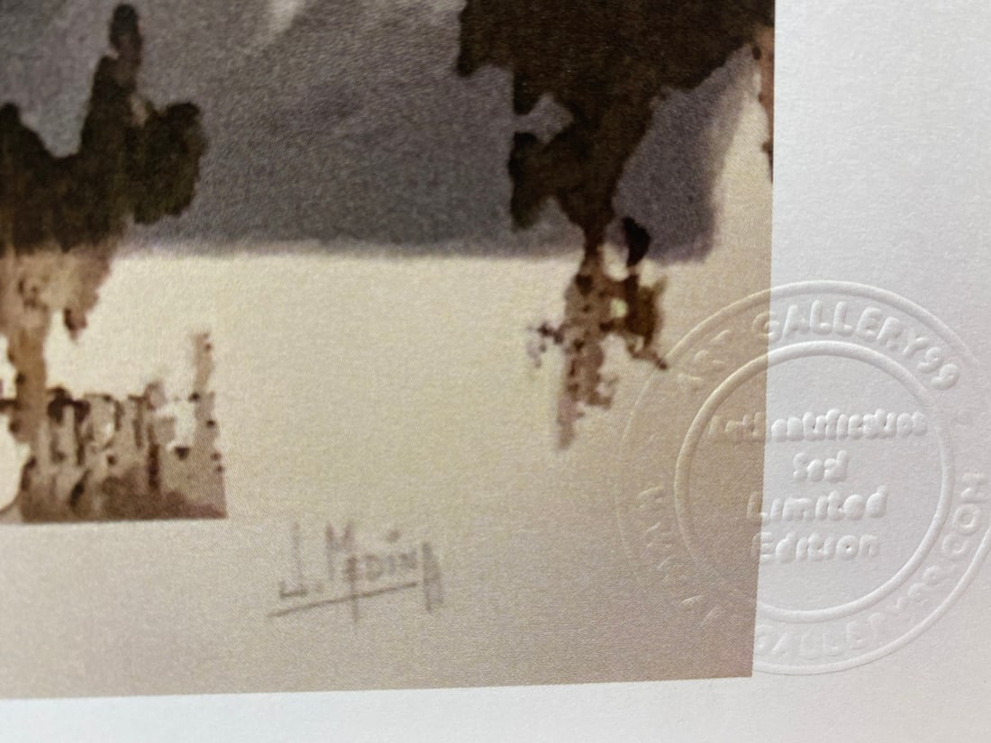 Art Gallery99- Original Print, Limited Edition Print Plate Signed, - 3