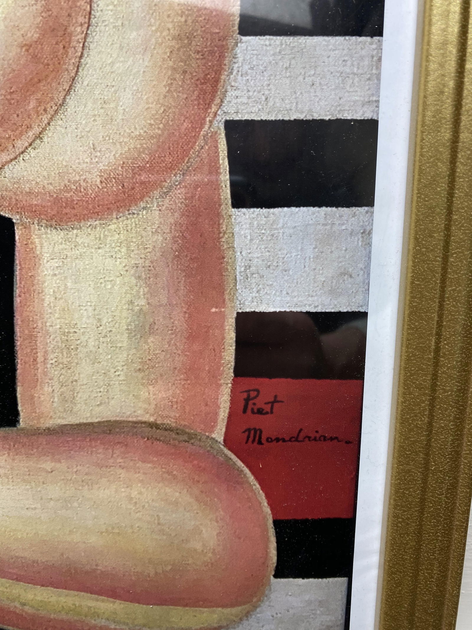 Piet Mondrian, Original Poster,Gallery99 Limited Edition Plate Signed, - 4