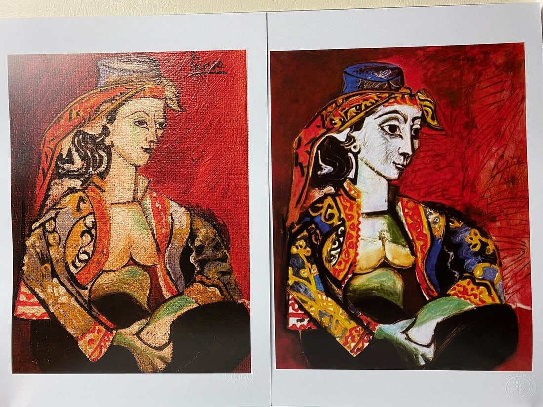 Picasso, ( After ) Limited Edition Print Numbered - 1955 And 1961: Picasso, Limited Edition Print Digital print Solid Finishing: Classic (300gsm)Limited Edition of 2500 Numbered and Stamped Sizes- 32cm x 45cm Art Gallery99 Invoice Certificate Of Authenticity Printed