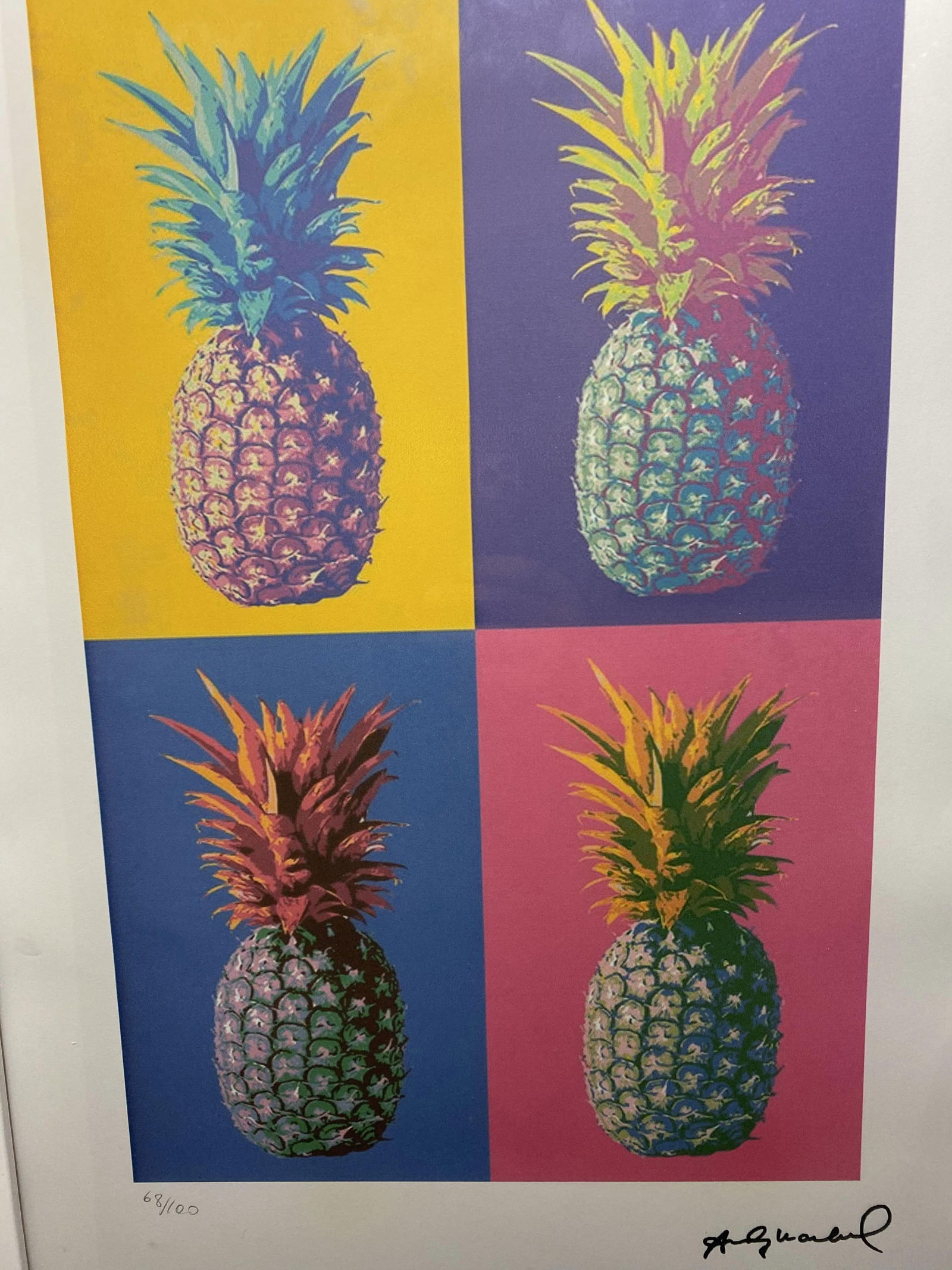 “ANDY Warhol, Original, Print, Limited addition, Plate signed,” - 2