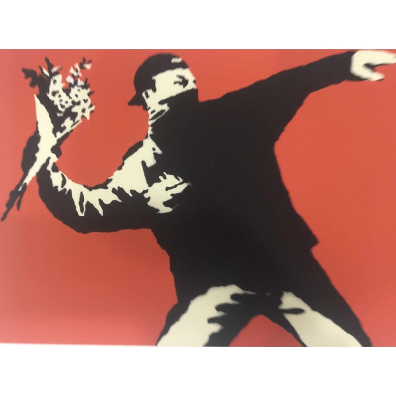 Banksy, In the manner of”, Limited Edition, Signed Print, Seal, Stamp, - 2