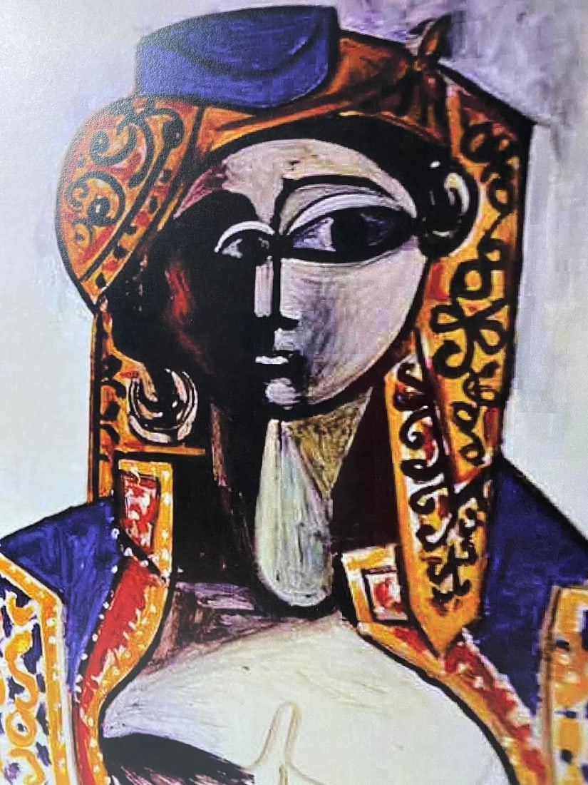 Picasso-1955, Limited Edition Print Numbered - Signed And Dated In Print - 3