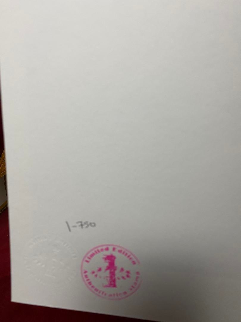 Banksy, In the manner of”, Walled Off Hotel, COA, Original, Limited Edition. Signed. Numbered - 10