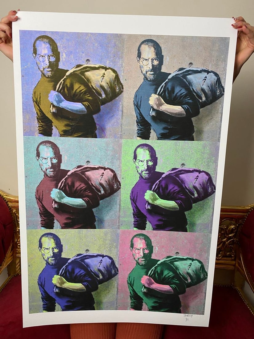 Banksy, In the manner of”, Walled Off Hotel, COA, Original, Limited Edition. Signed. Numbered - 2