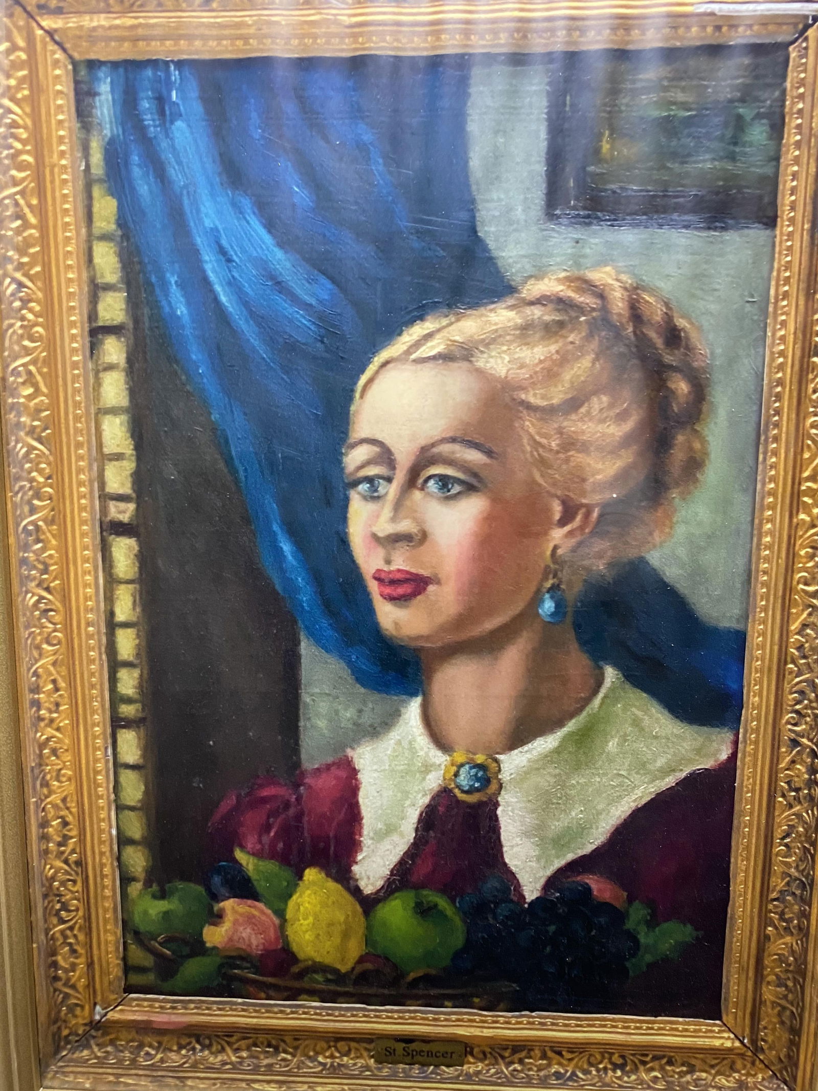 Sir Stanley Spencer, Original Poster,Gallery99 Limited Edition Plate Signed, - 2