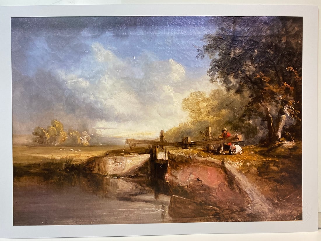 John Constable Original Print, Limited Edition Print Plate Signed, - 2