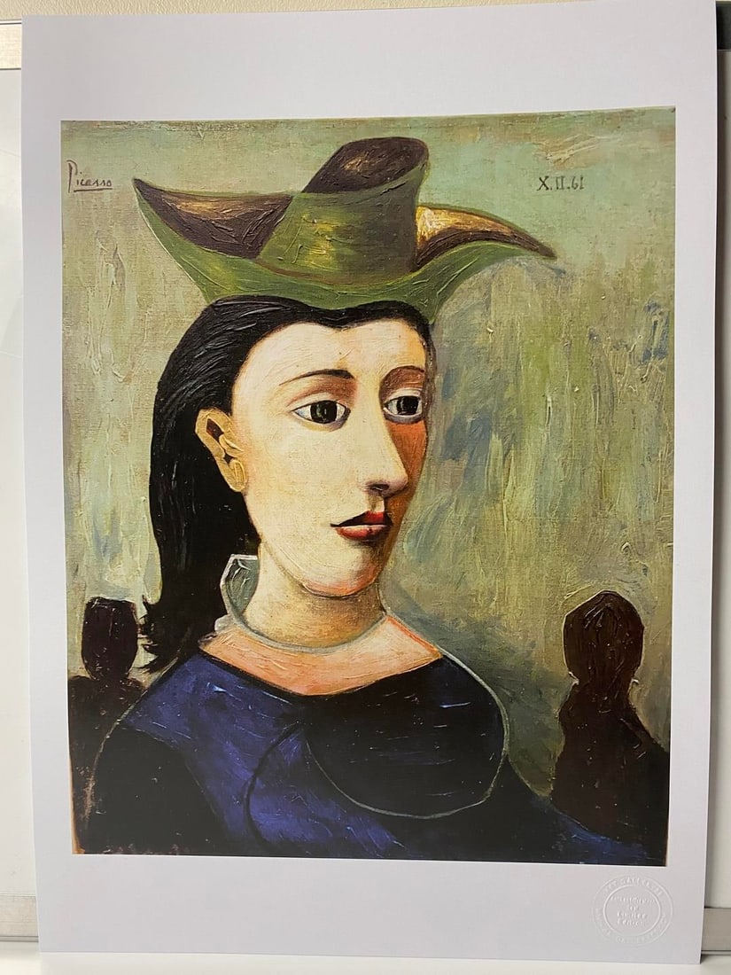 Pablo Picasso, Original Print, Limited Edition, Gallery Seal, Stamped,: Pablo Picasso, Original Print, Limited Edition, Gallery Seal, Stamped, Digital print on paper, Solid Finishing: Classic (300gsm) Limited Edition of 2500 Numbered and Stamped Sizes- 32 x 45cm Art Galle