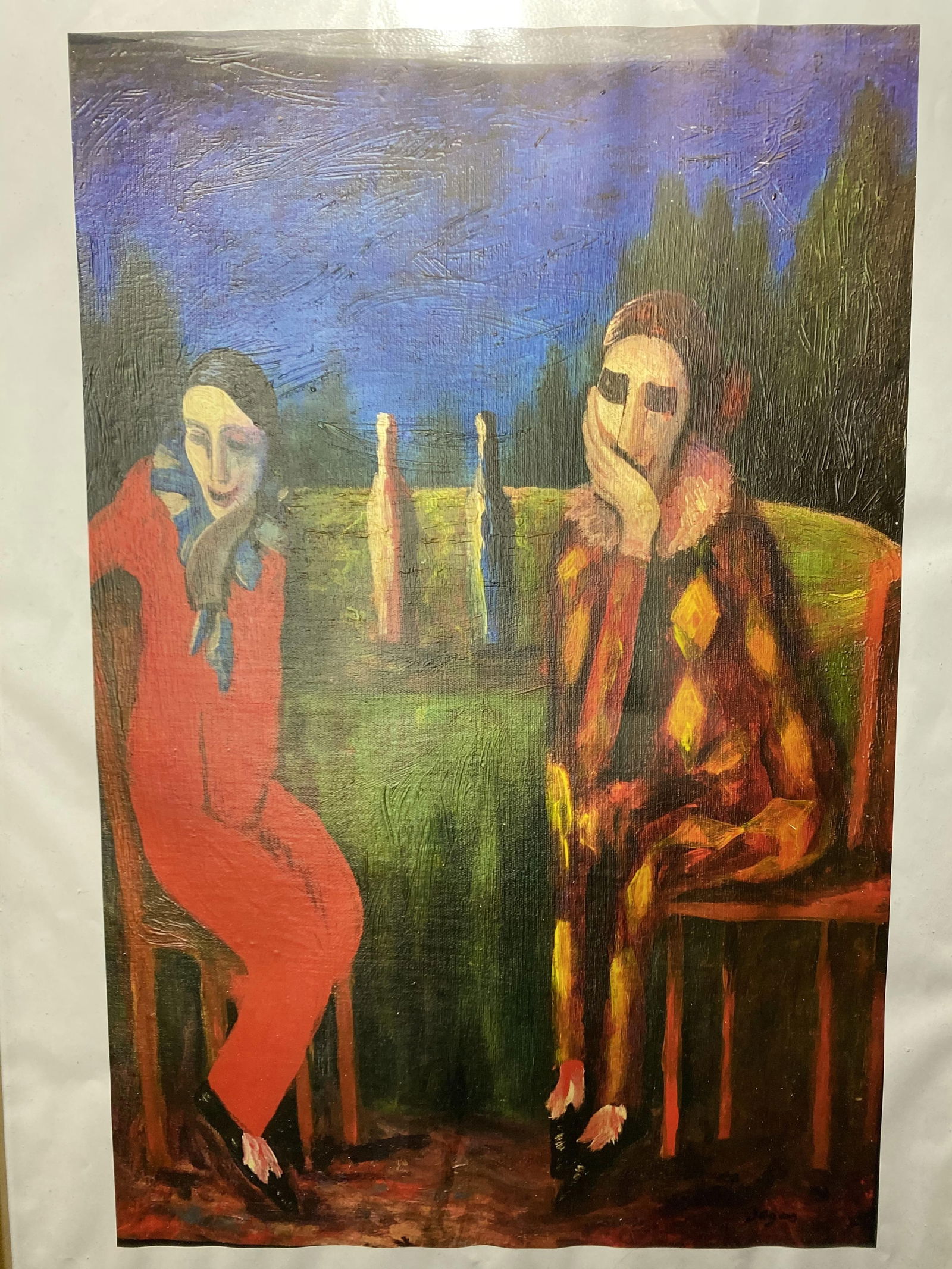 Edgar Degas, Original Poster,Gallery99 Limited Edition Plate Signed, - 2