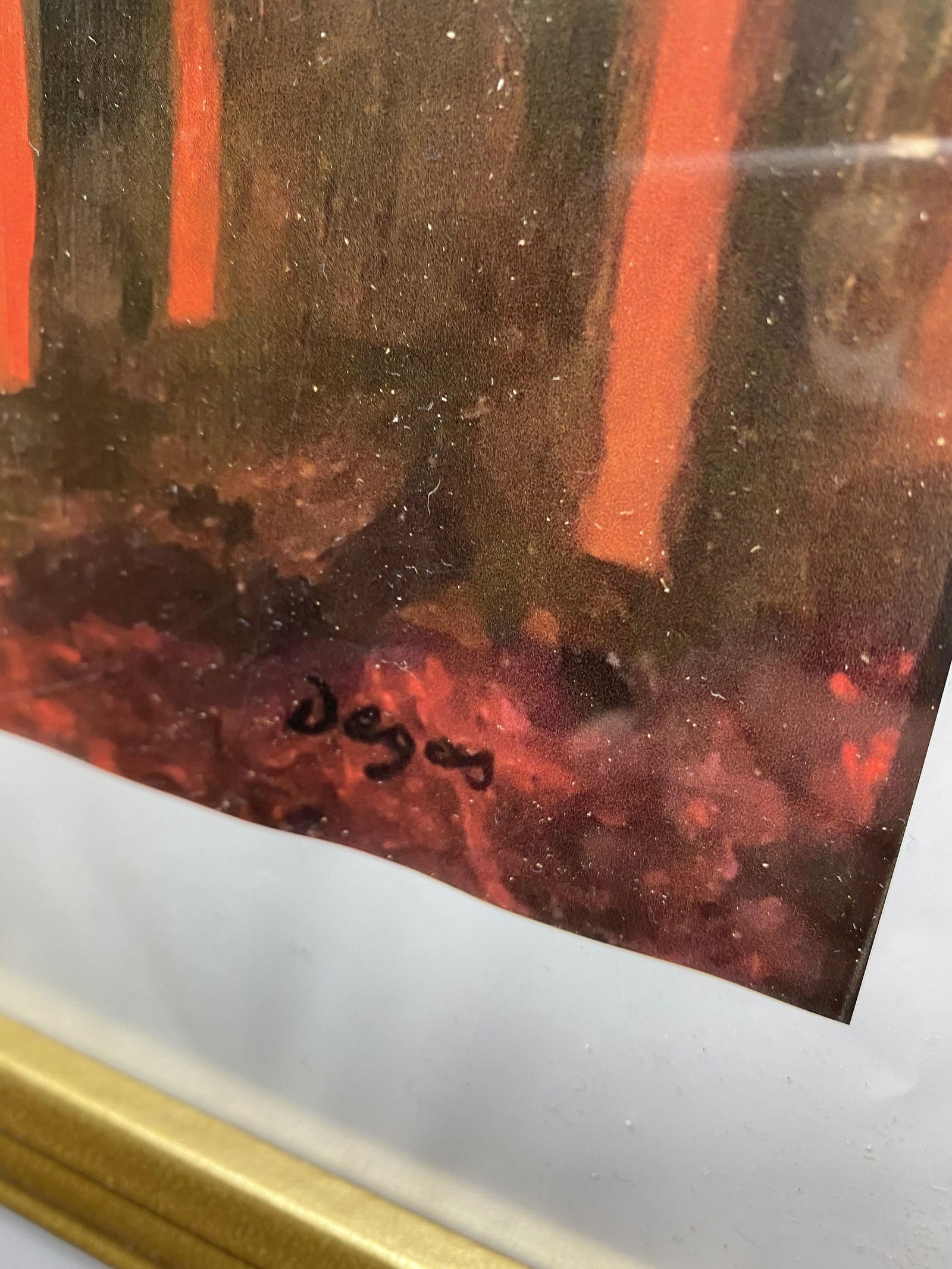 Edgar Degas, Original Poster,Gallery99 Limited Edition Plate Signed, - 3