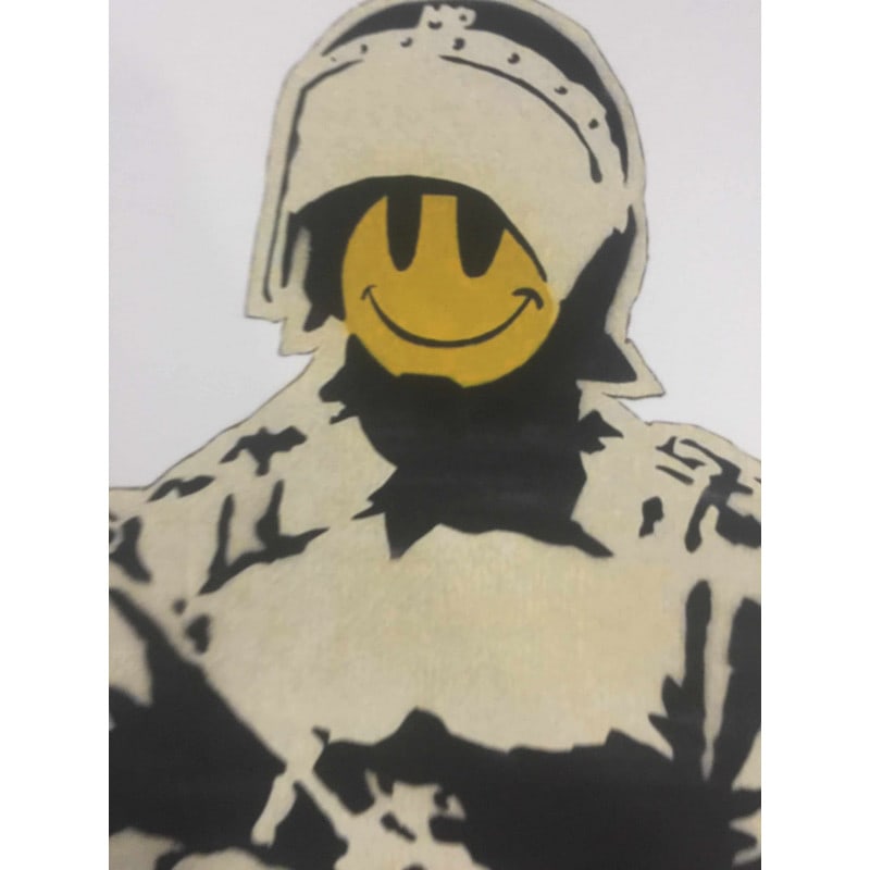 Banksy, "In the manner of the artist Banksy", Limited Edition, Signed Print, Seal, Stamp, - 4