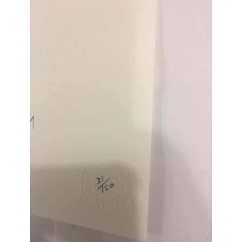 Banksy, "In the manner of the artist Banksy", Limited Edition, Signed Print, Seal, Stamp, - 7