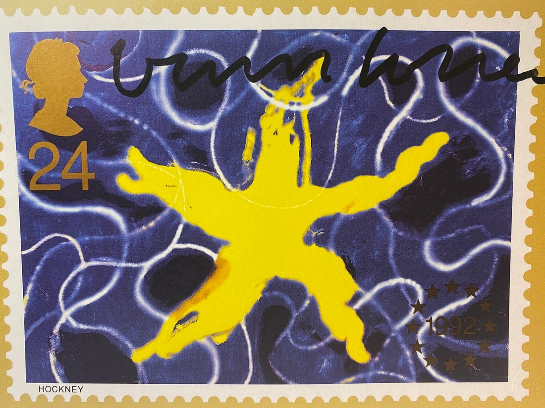 David Hockney- Original Print, Limited Edition Print Plate Signed, - 2