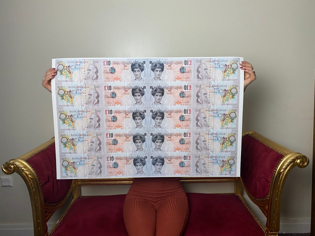 Banksy, In the manner of”, COA. Walled Off Hotel, Original, Limited Edition. Signed. Numbered. - 2