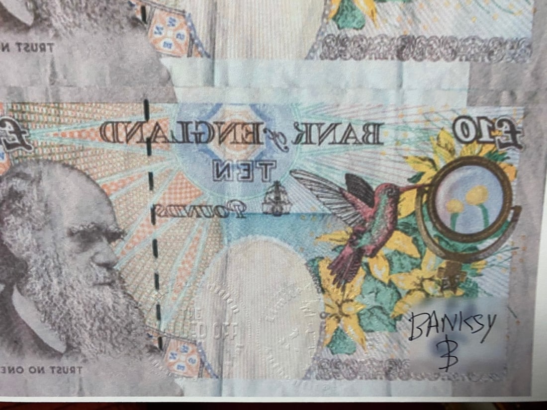 Banksy, In the manner of”, COA. Walled Off Hotel, Original, Limited Edition. Signed. Numbered. - 4