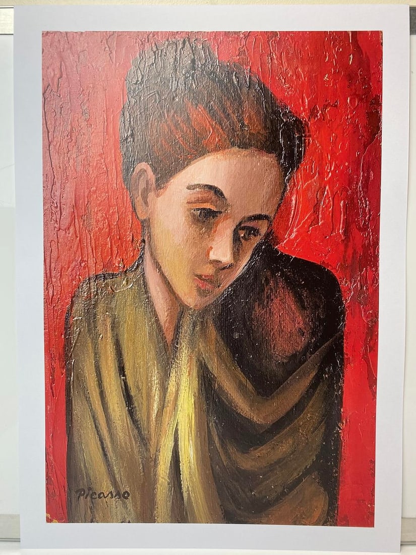 Pablo Picasso, Original Print, Limited Edition, Gallery Seal, Stamped,: Pablo Picasso, Original Print, Limited Edition, Gallery Seal, Stamped, Digital print on paper, Solid Finishing: Classic (300gsm) Limited Edition of 2500 Numbered and Stamped Sizes- 32 x 45cm