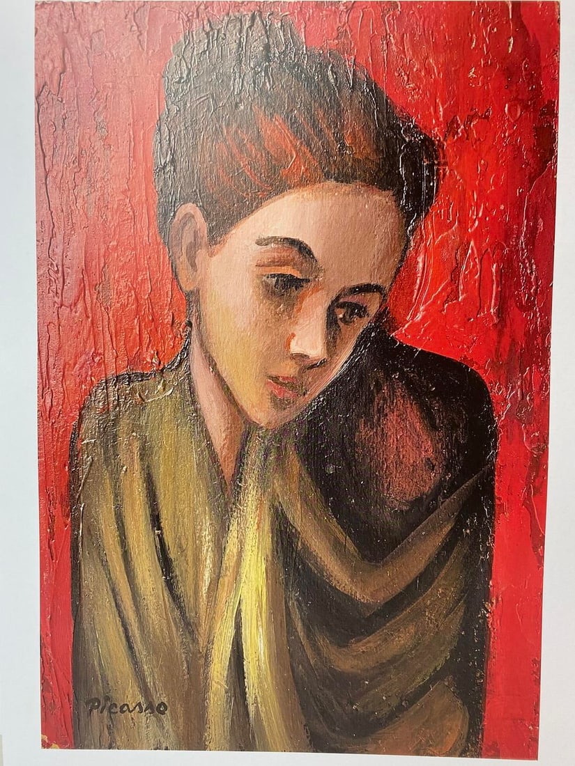 Pablo Picasso, Original Print, Limited Edition, Gallery Seal, Stamped, - 2