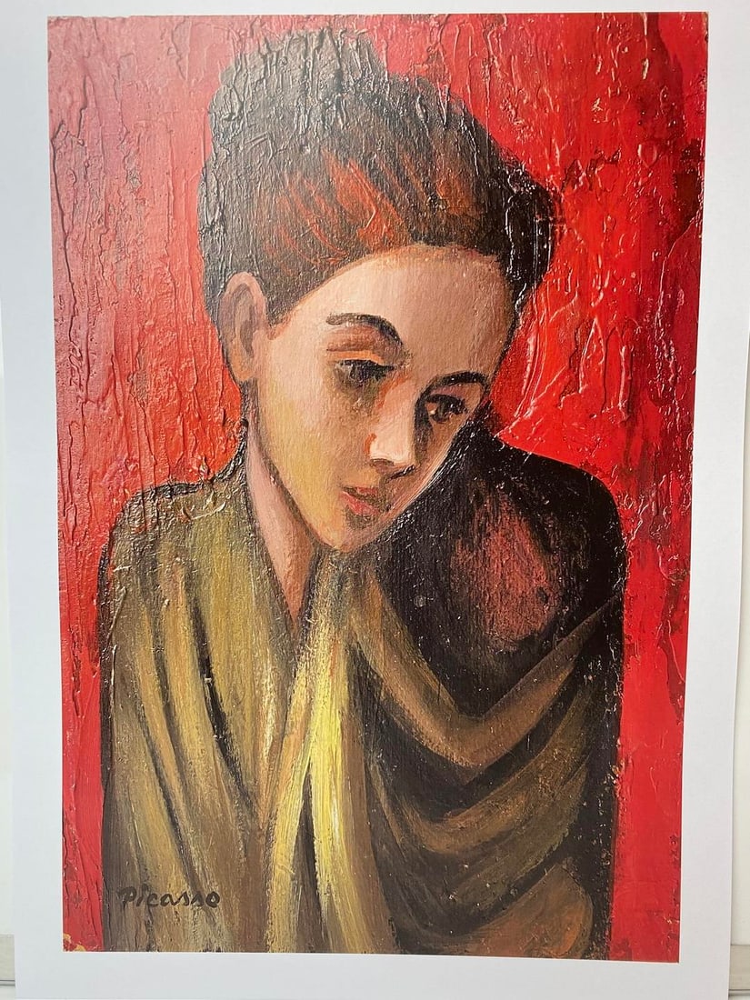 Pablo Picasso, Original Print, Limited Edition, Gallery Seal, Stamped, - 4