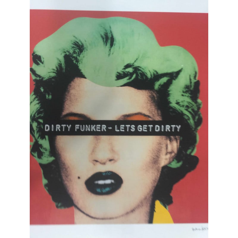 Banksy, In the manner of”, Limited Edition, Signed Print, Seal, Stamp, - 2