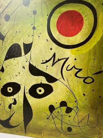 Joan Miro, Original Print, Limited Edition, Gallery Seal, Stamped, - 3