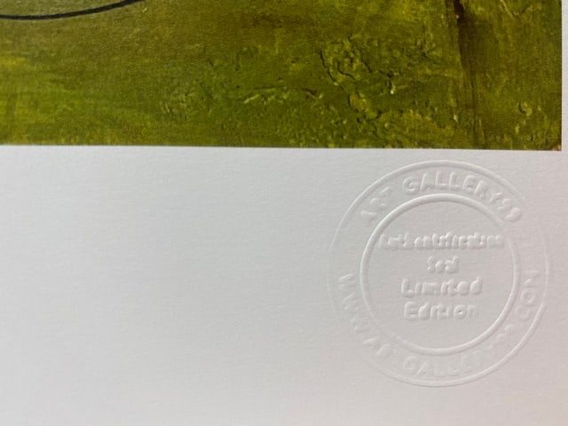 Joan Miro, Original Print, Limited Edition, Gallery Seal, Stamped, - 4