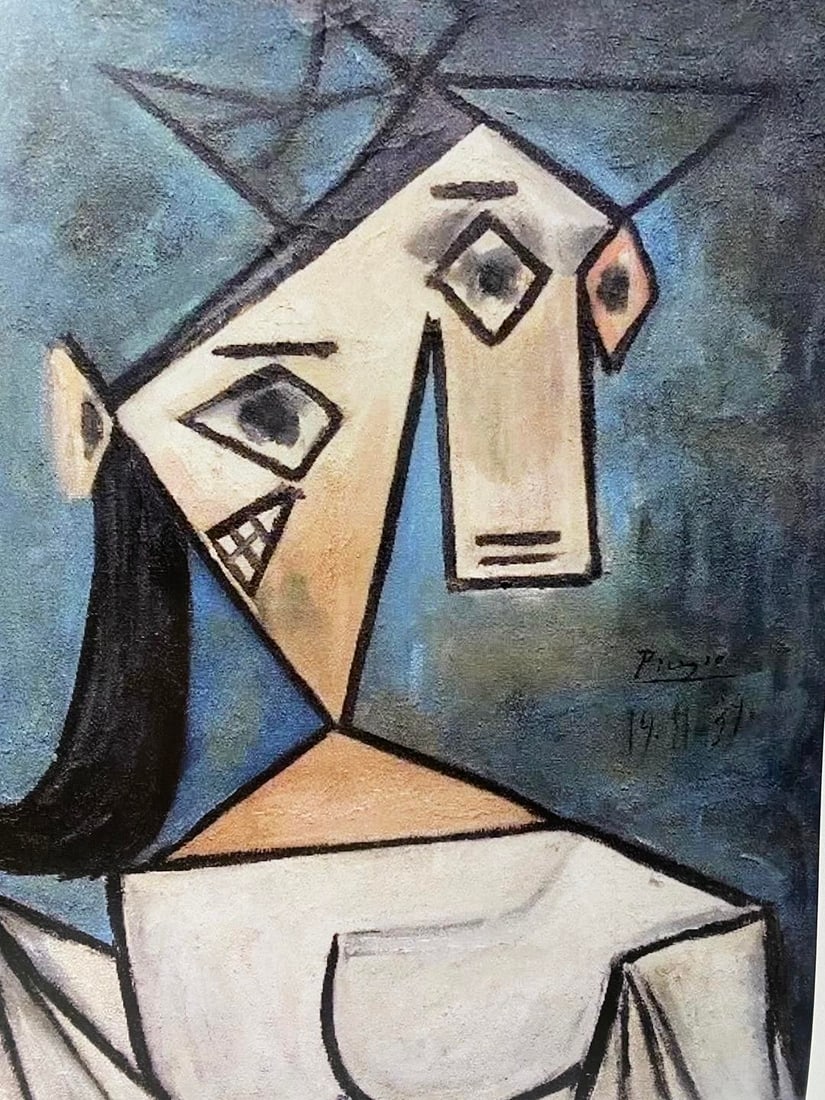 Picasso, ( After ) Limited Edition Print Numbered - Signed And Dated In Print - 2