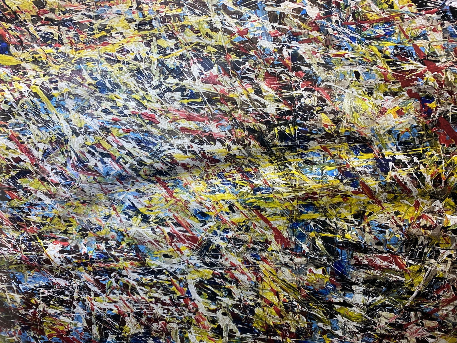 Jackson Pollock, (After )Original Poster,Gallery99 Limited Edition Plate Signed, - 3