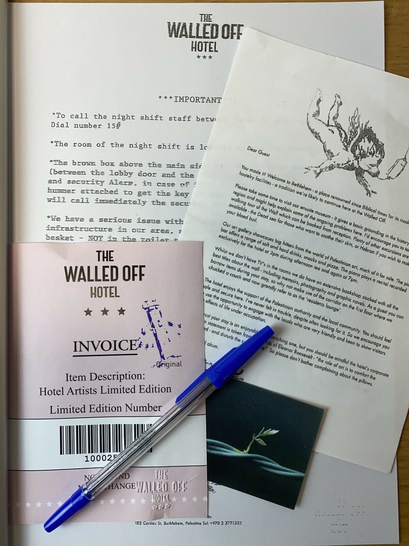 The Walled Off Hotel, Limited Edition Print, - 2