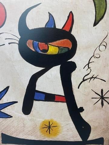 Joan Miro, Original Print, Limited Edition, Gallery Seal, Stamped, - 3