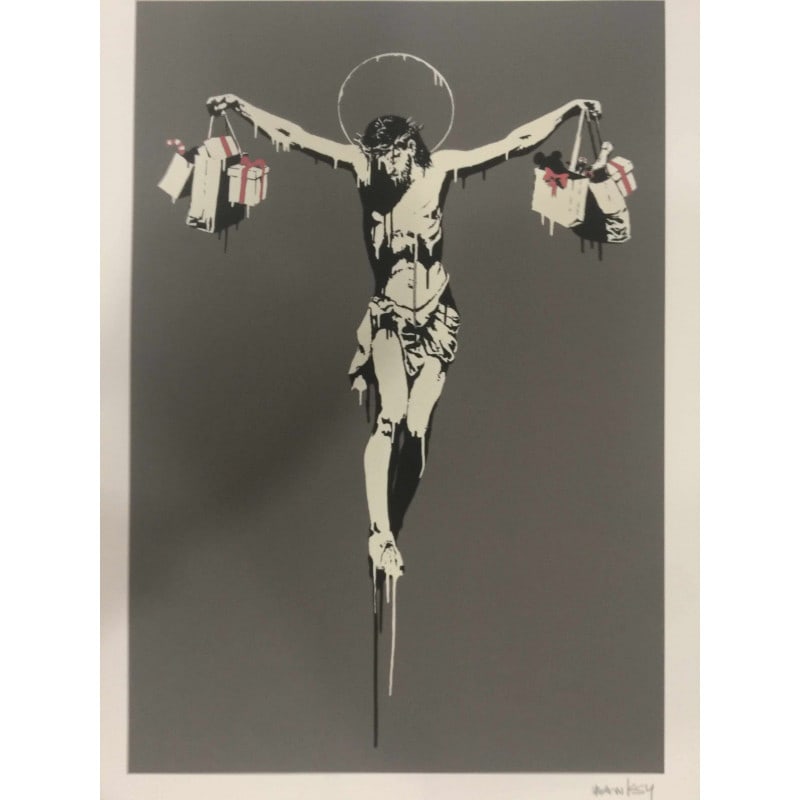 Banksy, In the manner of” Limited Edition, Signed Print, Seal, Stamp, - 2