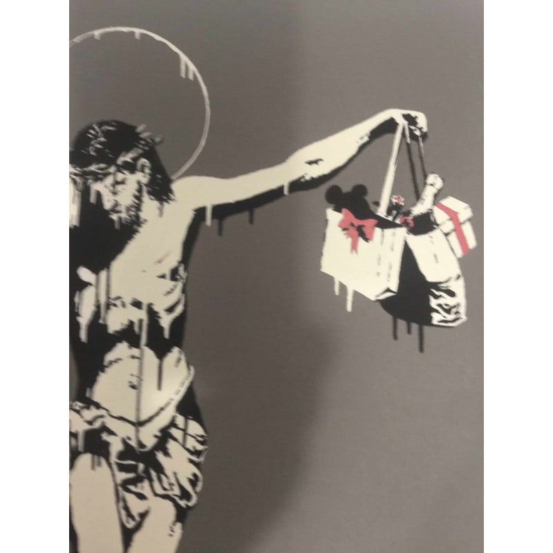 Banksy, In the manner of” Limited Edition, Signed Print, Seal, Stamp, - 4