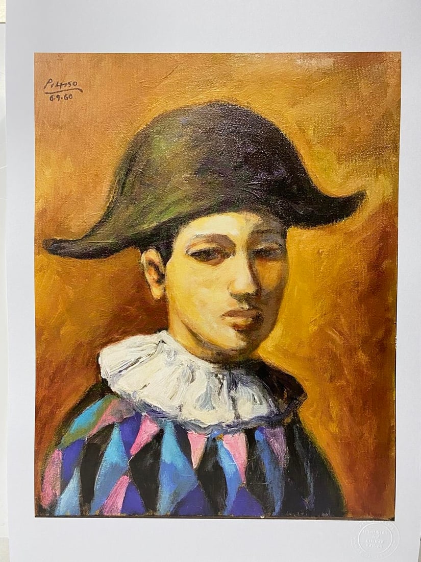 Picasso- Original Print, Limited Edition Print Plate Signed, (1 of 8)