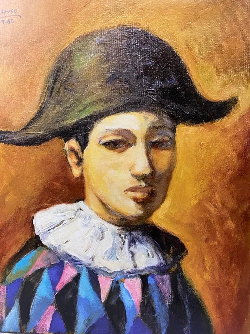 Picasso- Original Print, Limited Edition Print Plate Signed, - 2