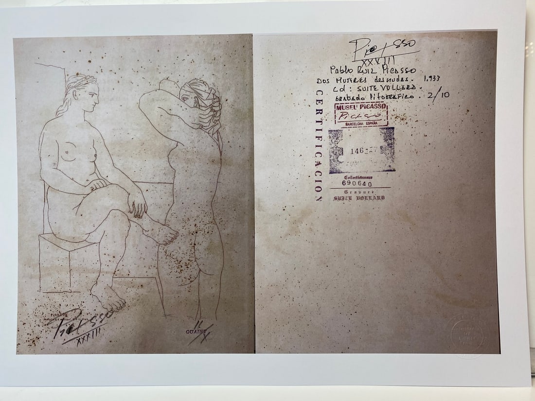 Pablo Picasso, Original Print, Limited Edition, Gallery Seal, Stamped,: Pablo Picasso, Original Print, Limited Edition, Gallery Seal, Stamped, Digital print on paper, Solid Finishing: Classic (300gsm) Limited Edition of 2500 Numbered and Stamped Sizes- 32 x 45cm