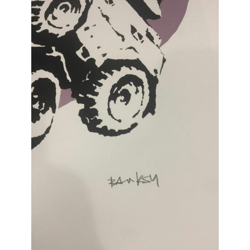 Banksy, “In the manner of”, Limited Edition, Signed Print, Stamp, Seal, - 16