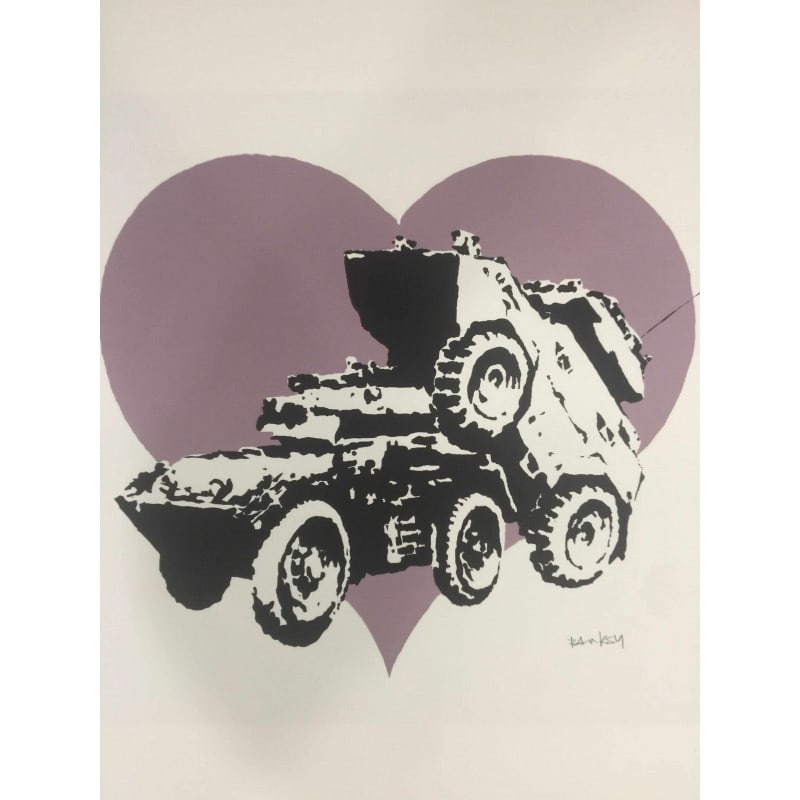 Banksy, “In the manner of”, Limited Edition, Signed Print, Stamp, Seal, - 4