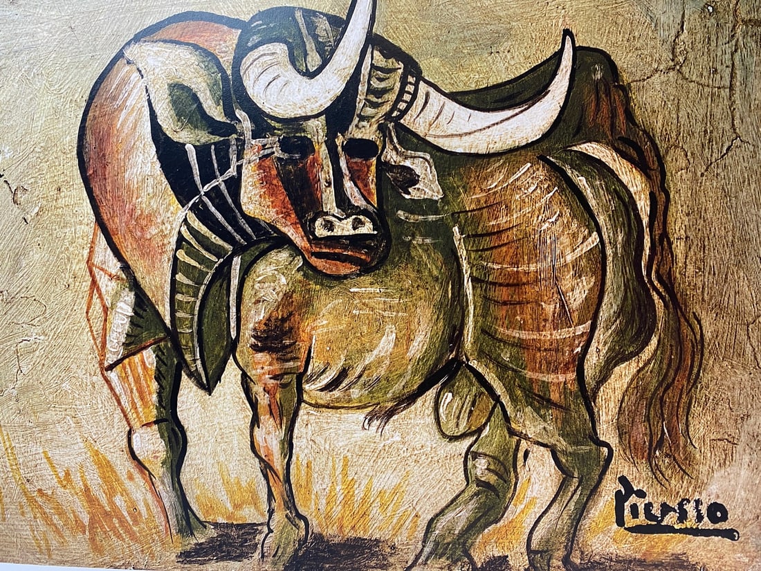 Pablo Picasso, Original Print, Limited Edition, Gallery Seal, Stamped, - 5