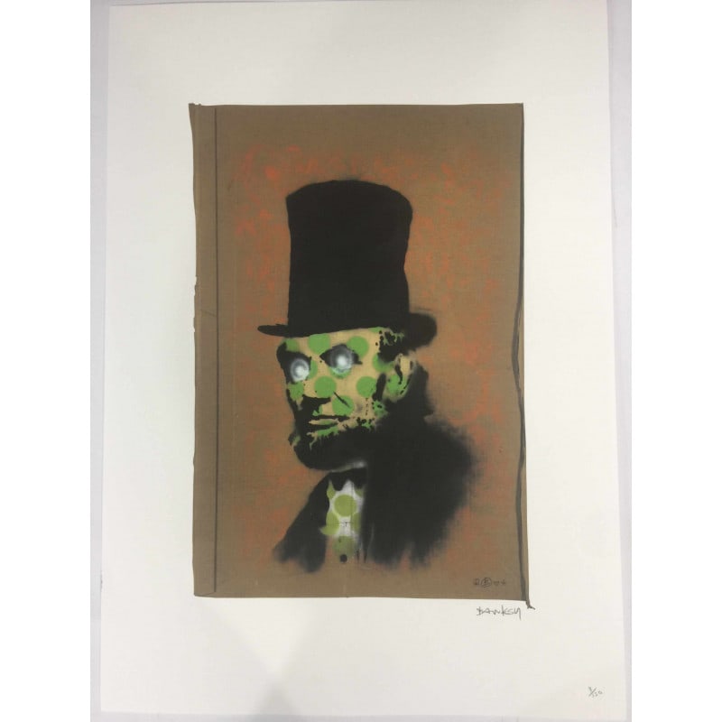 Banksy, In the manner of” Limited Edition, Signed Print, Seal, Stamp, (1 of 11)