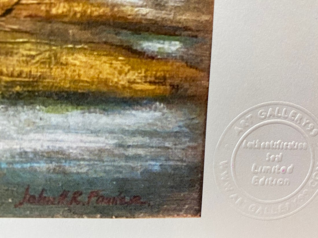 Art Gallery99 Original Print, Limited Edition Print Plate Signed, - 5