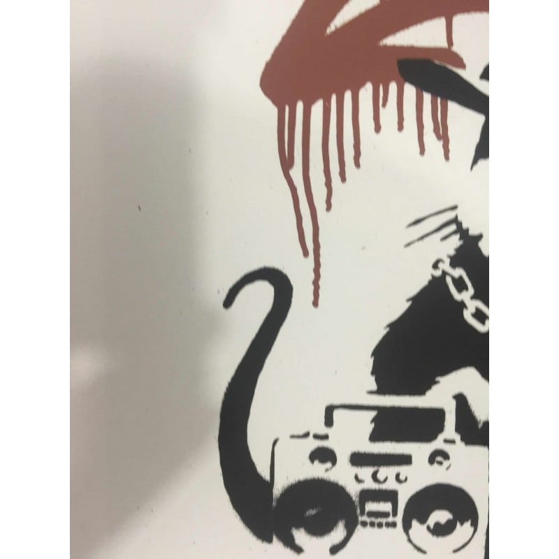 Banksy, In the manner of”, Limited Edition, Signed Print, Seal, Stamp, - 3