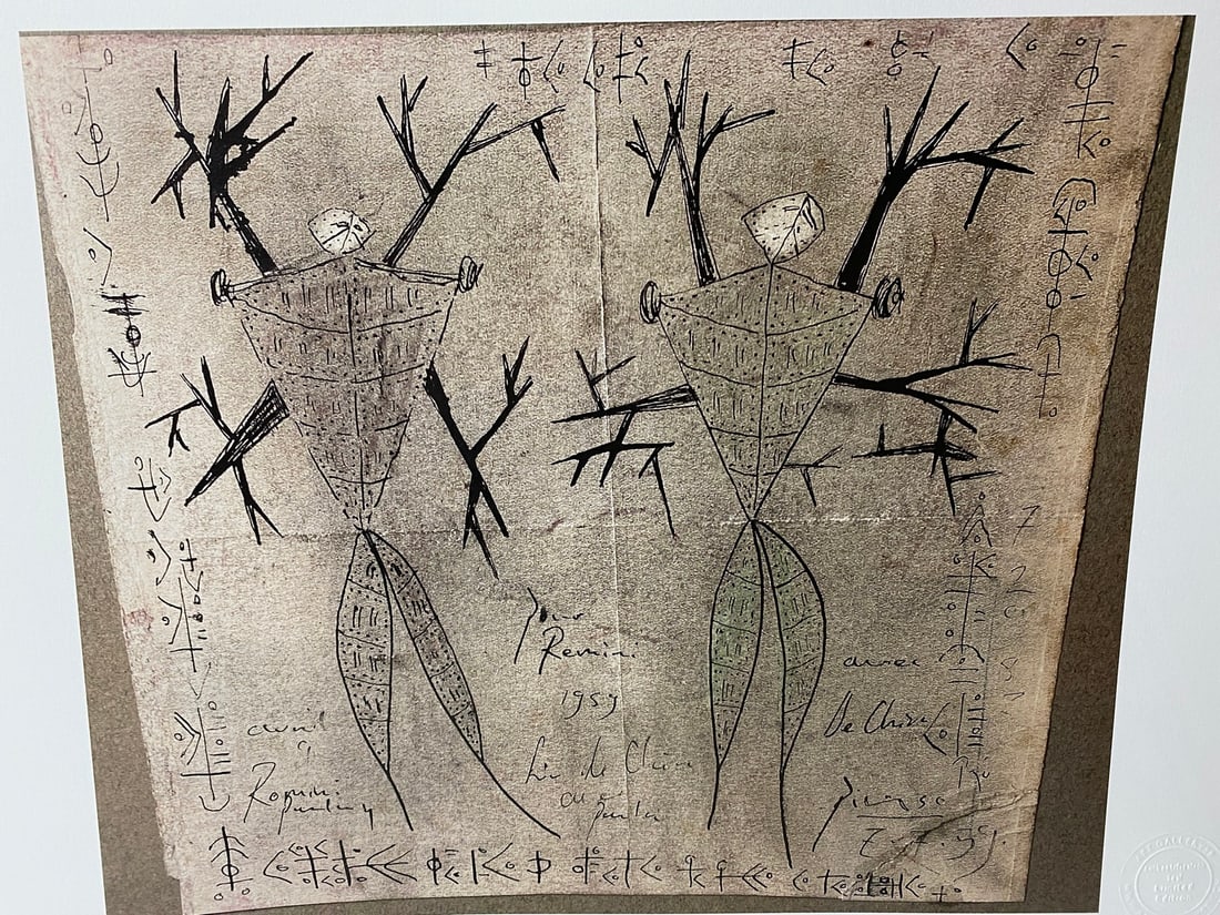 Pablo Picasso, Original Print, Limited Edition, Gallery Seal, Stamped, - 3