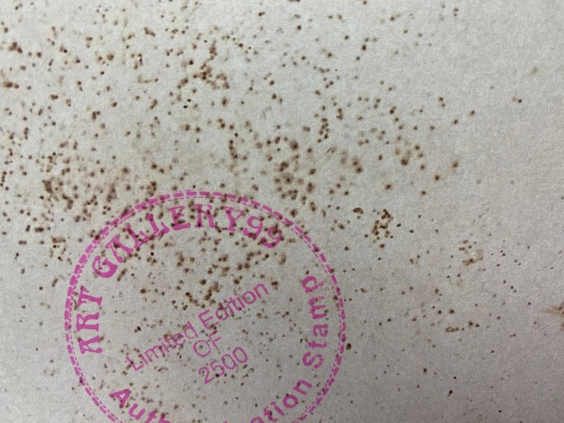 Pablo Picasso, Original Print, Limited Edition, Gallery Seal, Stamped, - 4