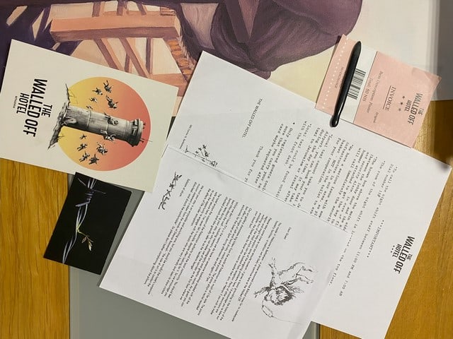 Banksy, The Walled Off Hotel, Original Poster, - 5