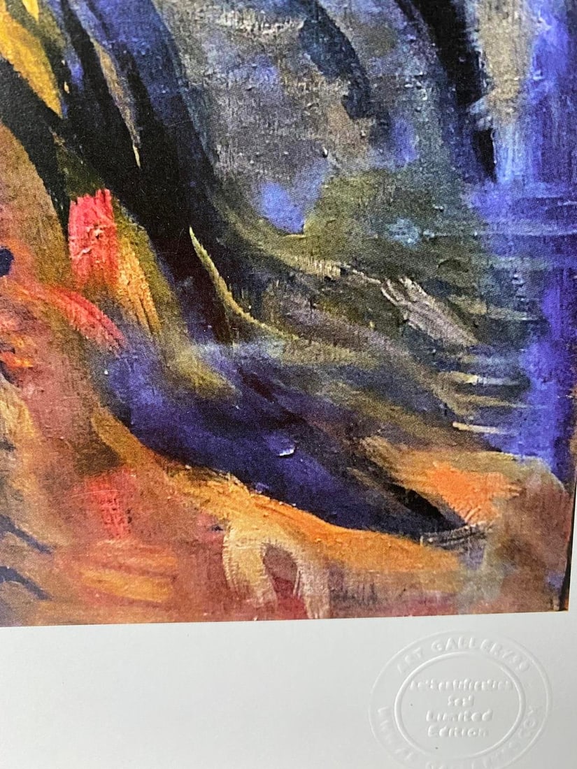 Pablo Picasso, Original Print, Limited Edition, Gallery Seal, Stamped, - 4