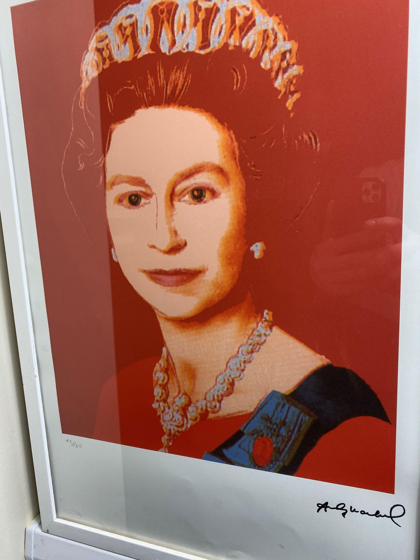 Andy Warhol, Original, Print, Limited addition, Plate signed, Seal, Stamped, - 2