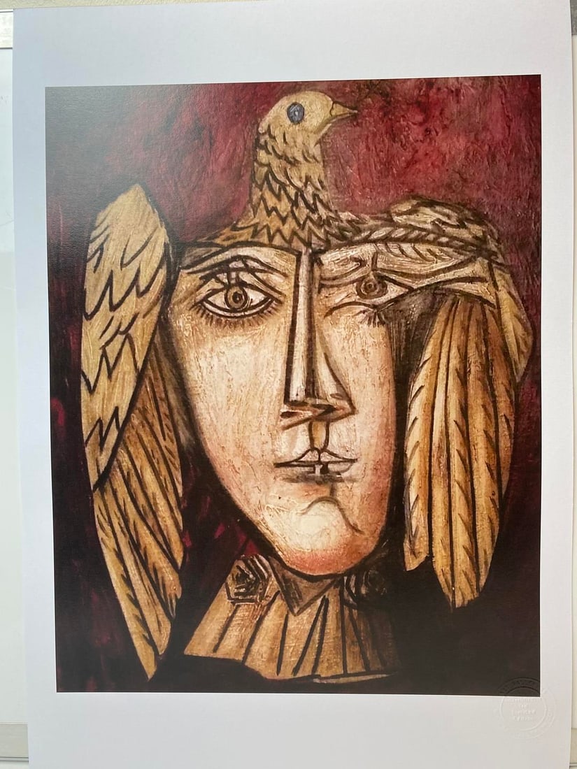 Pablo Picasso, Original Print, Limited Edition, Gallery Seal, Stamped, (1 of 7)