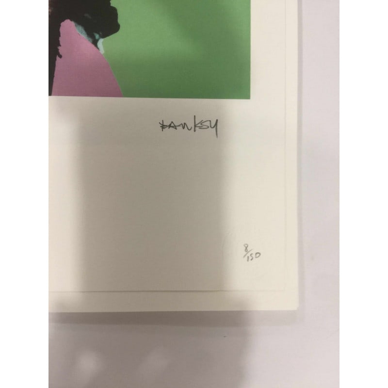 Banksy, In the manner of”, Limited Edition, Signed Print, Seal, Stamp, - 8