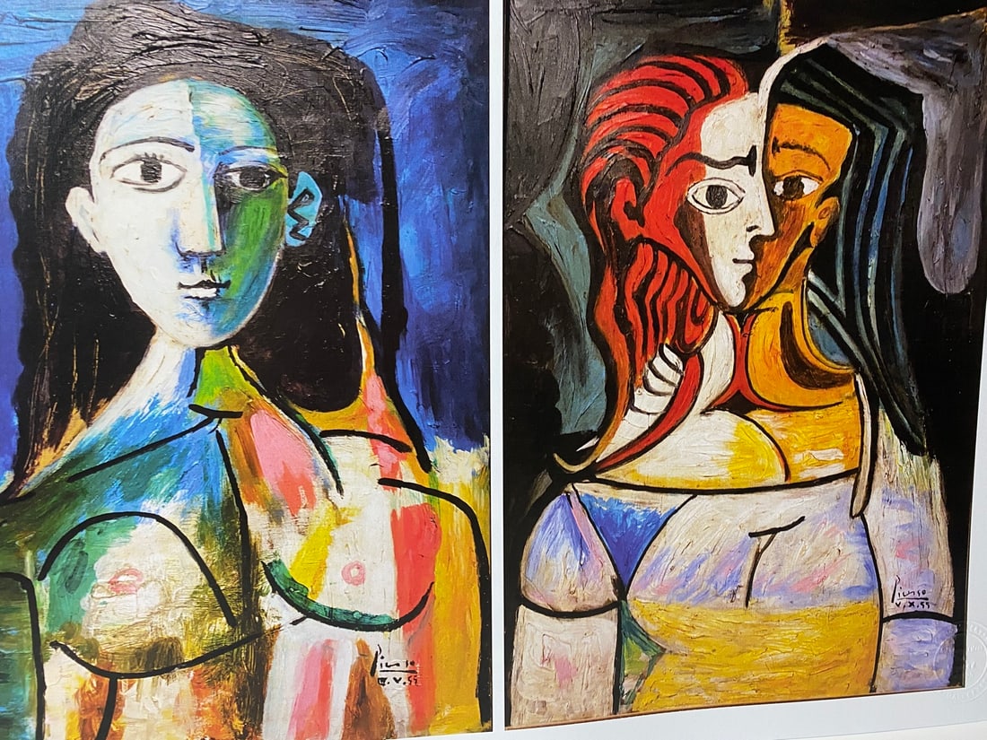 Pablo Picasso, Original Print, Limited Edition, Gallery Seal, Stamped, - 4