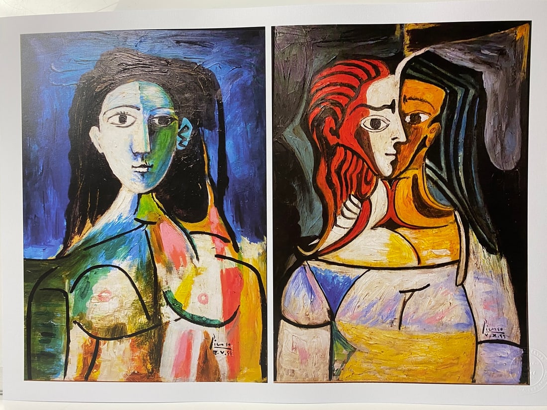 Pablo Picasso, Original Print, Limited Edition, Gallery Seal, Stamped, - 6