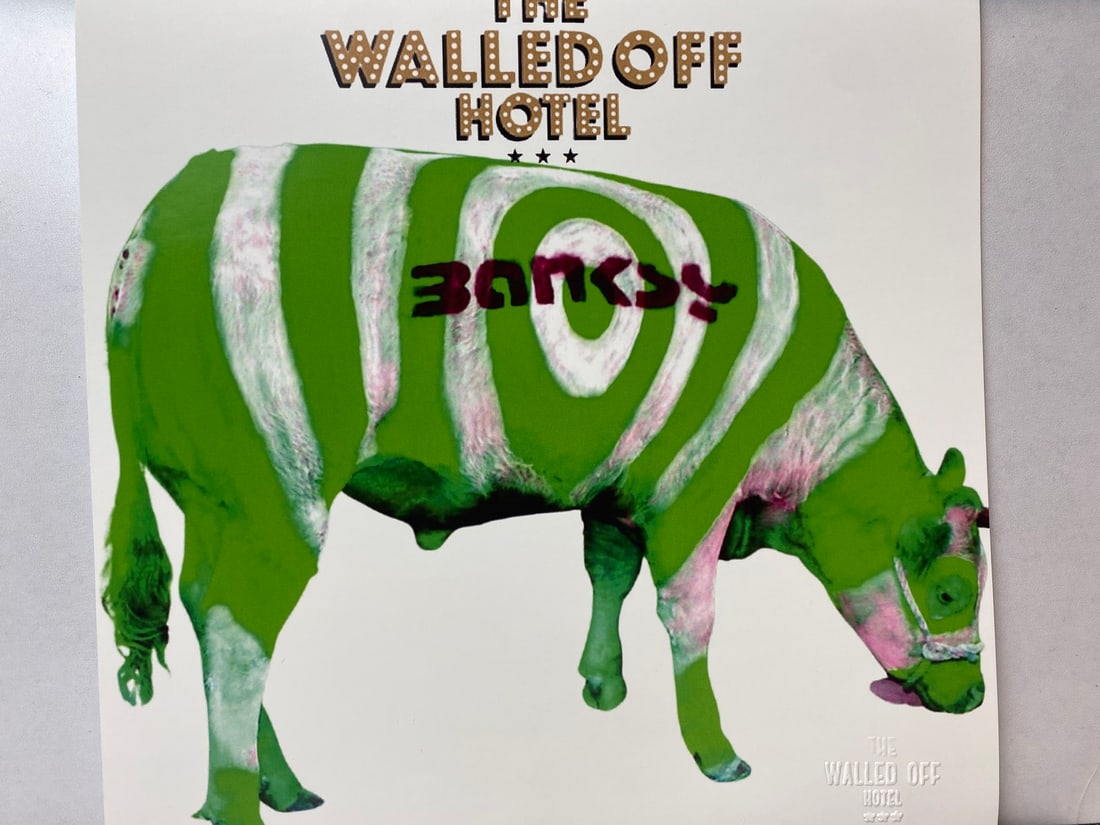 Banksy, The Walled Off Hotel, Limited Edition, Original Print. - 2